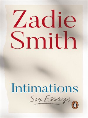 Intimations - ebook